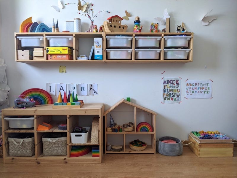 Ideias criativas para organizar brinquedos