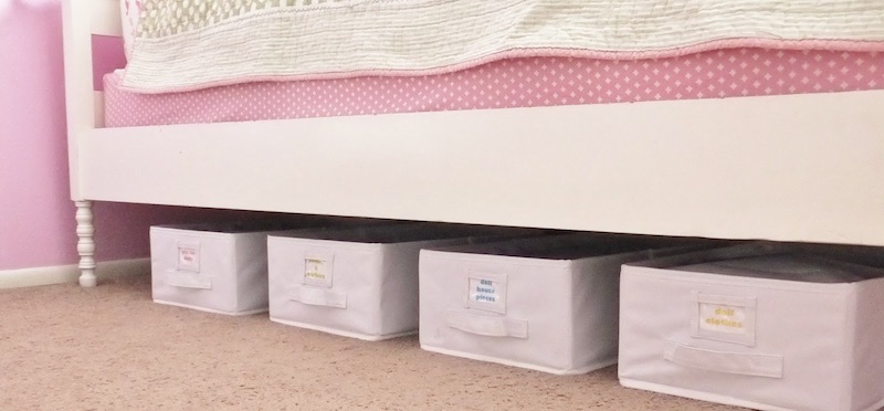 Ideias criativas para organizar brinquedos
