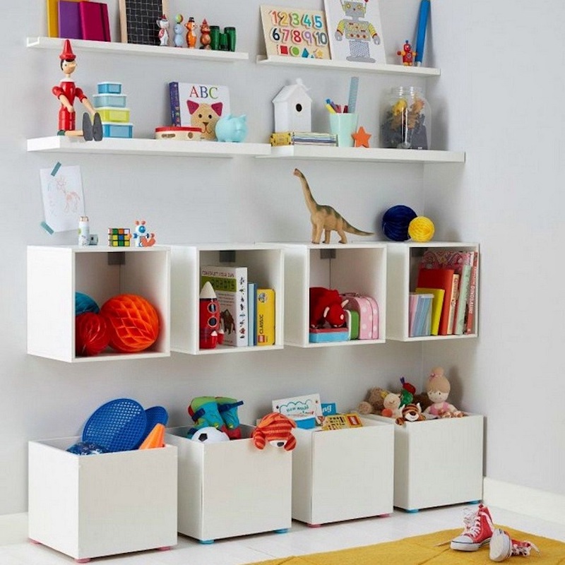 Ideias criativas para organizar brinquedos